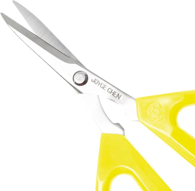 Joyce Chen - 6.3" Original Unlimited Kitchen Scissors with Yellow Handles, Pack of 2 - KCHZ09007