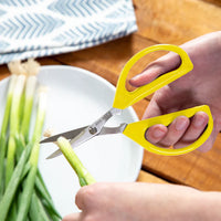 Joyce Chen - 6.3" Original Unlimited Kitchen Scissors with Yellow Handles, Pack of 2 - KCHZ09007