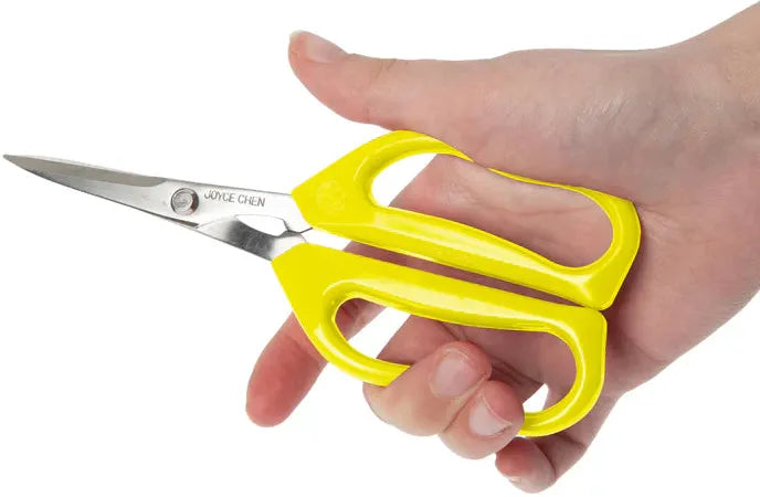 Joyce Chen - 6.3" Original Unlimited Kitchen Scissors with Yellow Handles, Pack of 2 - KCHZ09007