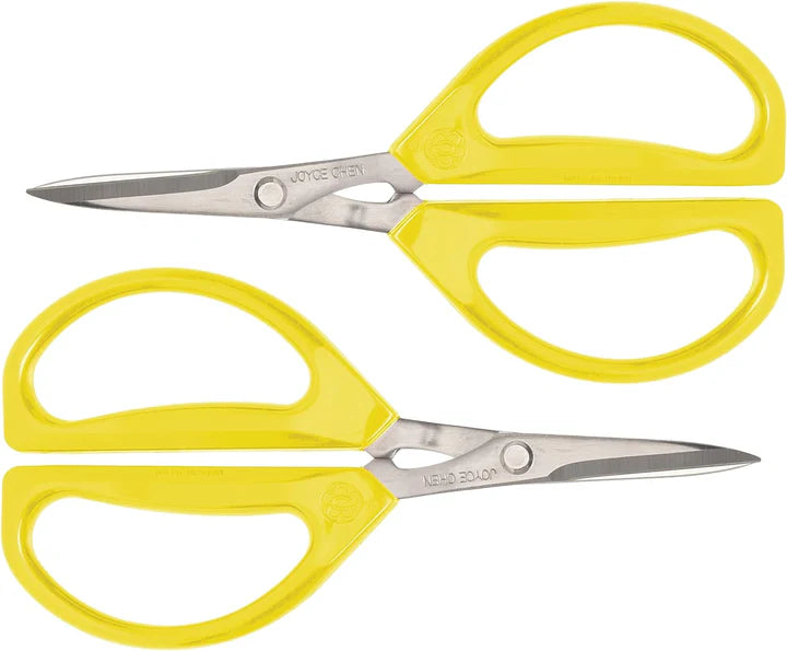 Joyce Chen - 6.3" Original Unlimited Kitchen Scissors with Yellow Handles, Pack of 2 - KCHZ09007
