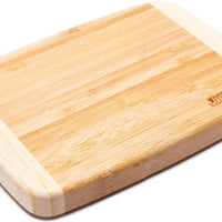 Joyce Chen - 8" x 12" Medium Burnished Bamboo Cutting Board - J34-0003