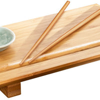 Joyce Chen - Burnished Bamboo Sushi Board Set - J55-1106