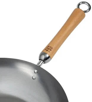Joyce Chen - Classic Series 12" Carbon Steel Stir Fry Pan With Birch Handle - J21-9979