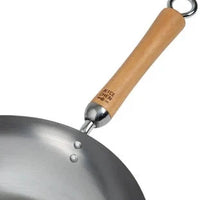 Joyce Chen - Classic Series 12" Carbon Steel Stir Fry Pan With Birch Handle - J21-9979