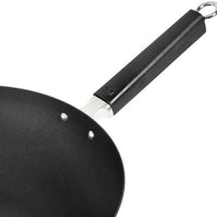 Joyce Chen - Professional Series 12" Carbon Steel Excalibur Nonstick Stir Fry Pan With Phenolic Handle - J22-0030