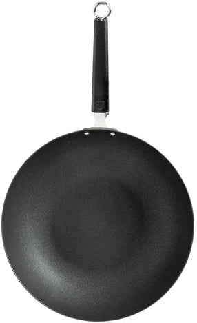 Joyce Chen - Professional Series 12" Carbon Steel Excalibur Nonstick Stir Fry Pan With Phenolic Handle - J22-0030