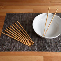 Joyce Chen - Reusable Burnished Bamboo Chopsticks, Pack of 5 Pair - J30-0041