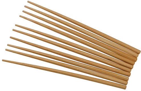 Joyce Chen - Reusable Burnished Bamboo Chopsticks, Pack of 5 Pair - J30-0041