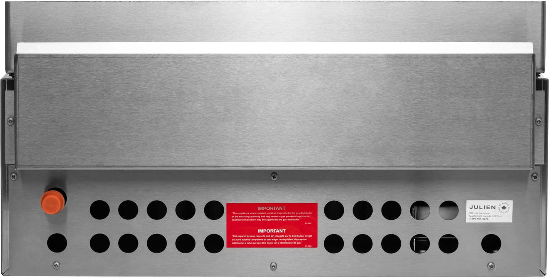 Julien - 24" Rosko Gas Countertop Griddle, 40000 BTU - RO-GCG-24