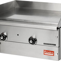 Julien - 24" Rosko Gas Countertop Griddle, 40000 BTU - RO-GCG-24