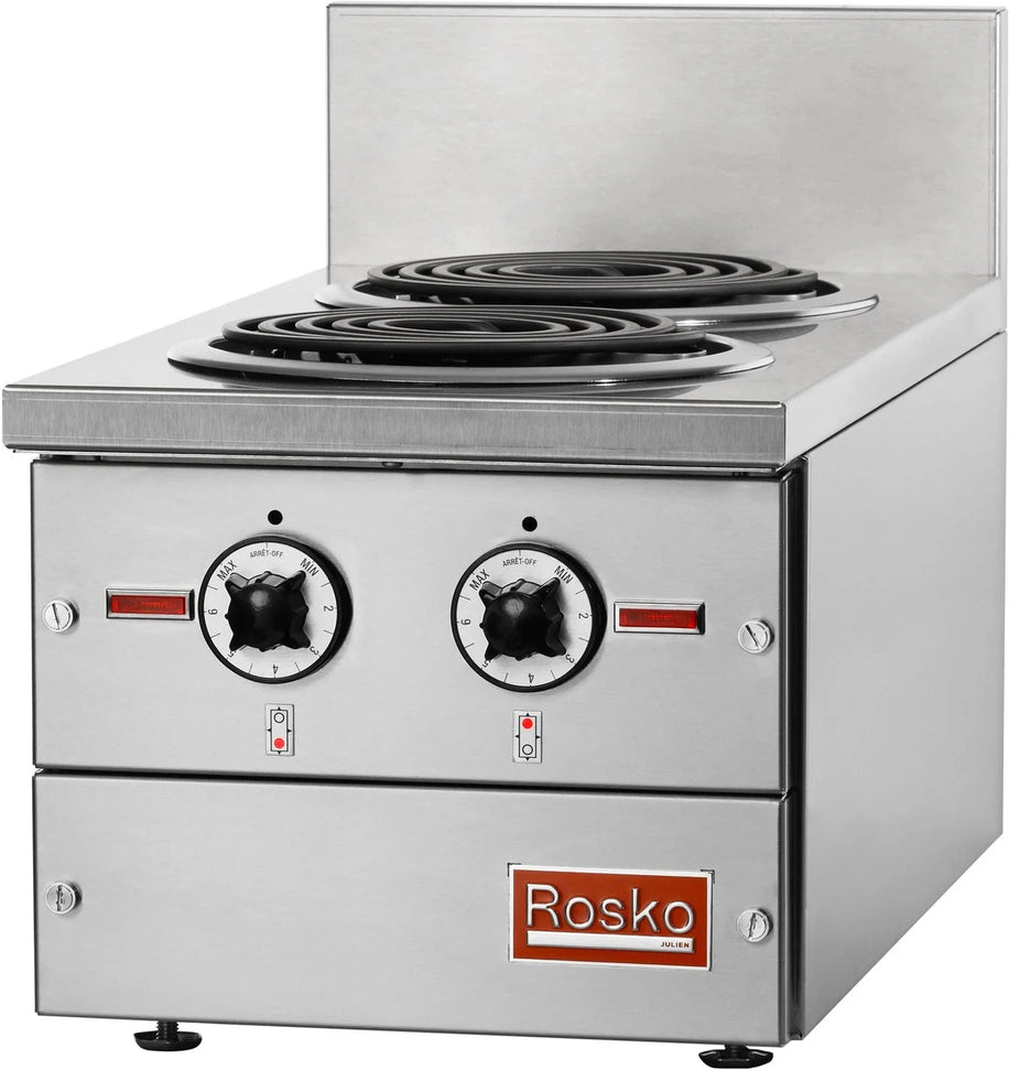 Julien - Rosko 12" Electric Countertop Range, 4200 W, 240 V - RO-RCE-12-2