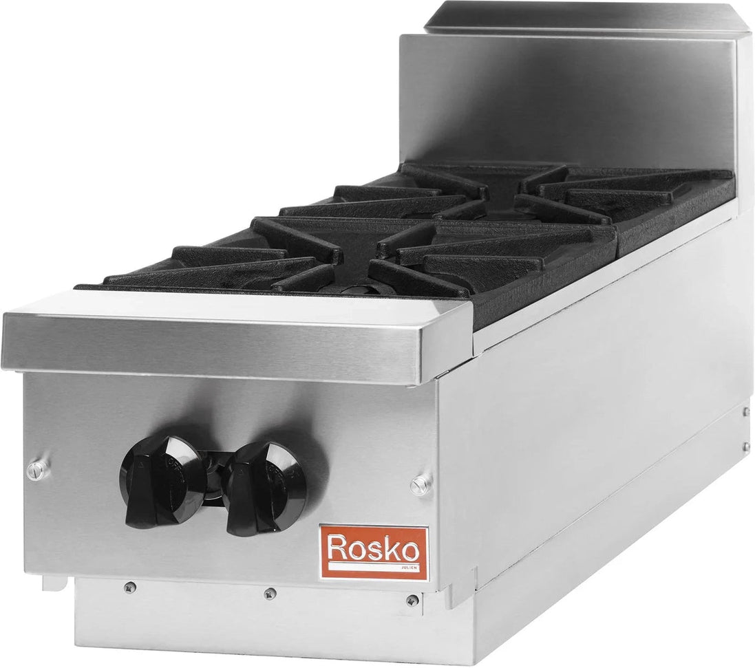 Julien - Rosko 12" Gas Countertop Range, 32000 BTU, Safety Valve - RO-RCG-12-S