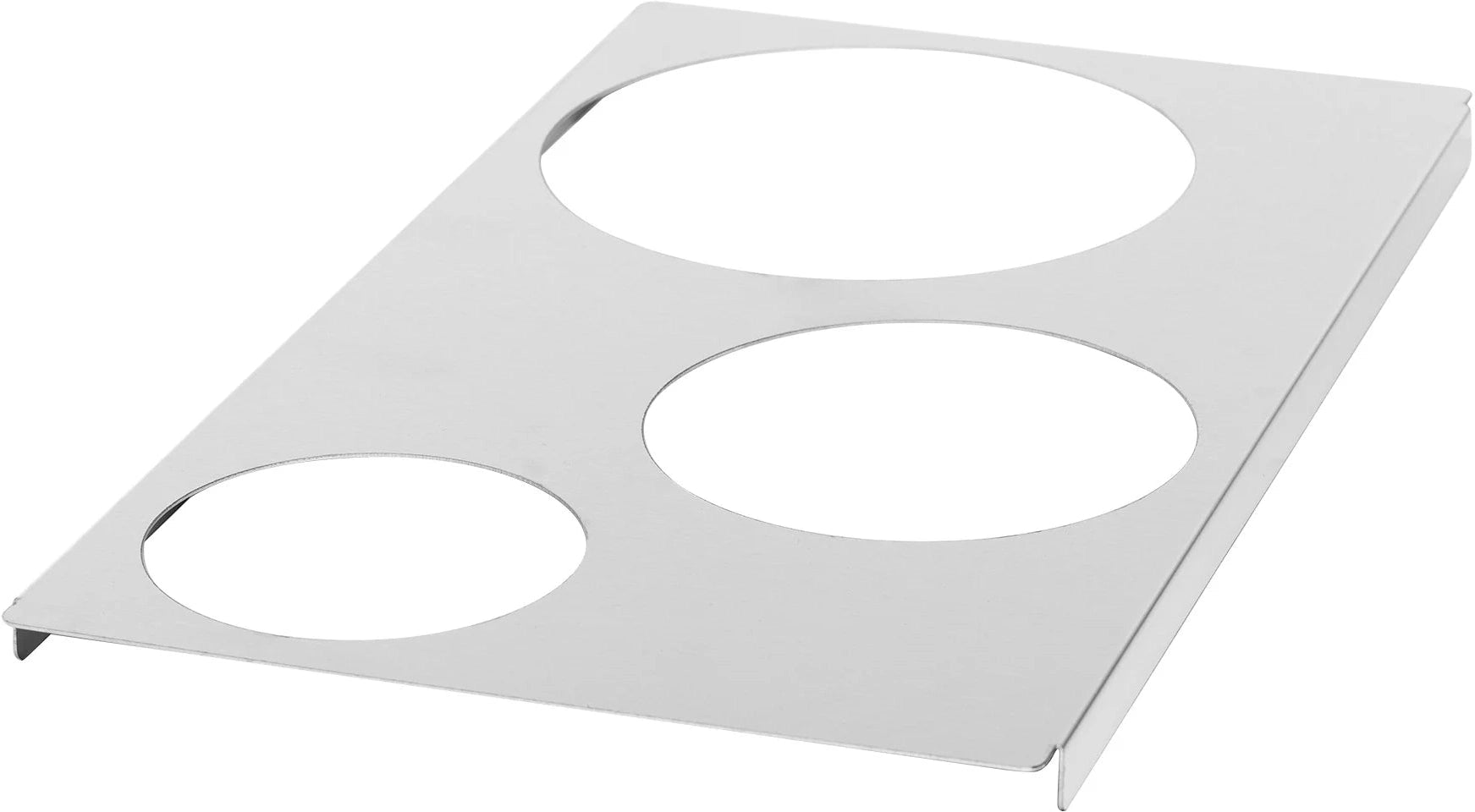 Julien - Rosko 12'' x 20'' Cutout Adapter Plate for Steam Table, 2.2L / 3.9L / 6.7L - RO-ACC-STFE-APC1