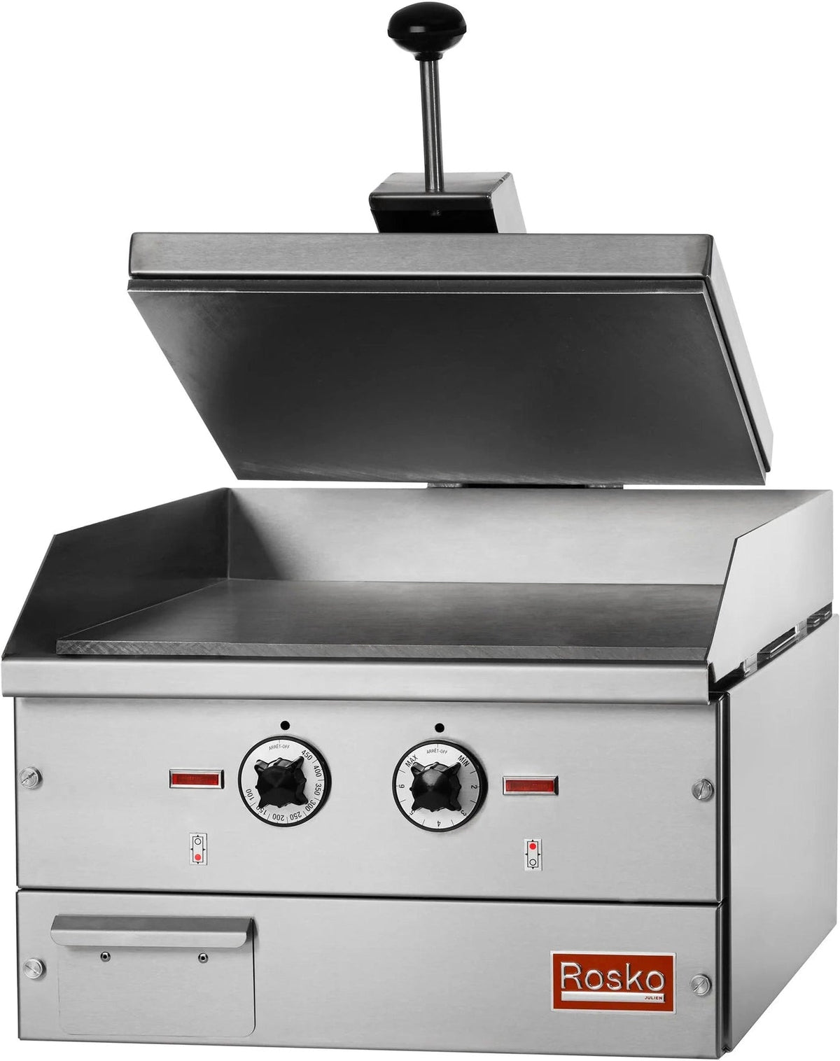 Julien - Rosko 18" Electric Countertop Panini Grill, 6000 W 208 V - RO-PGCE-18-1
