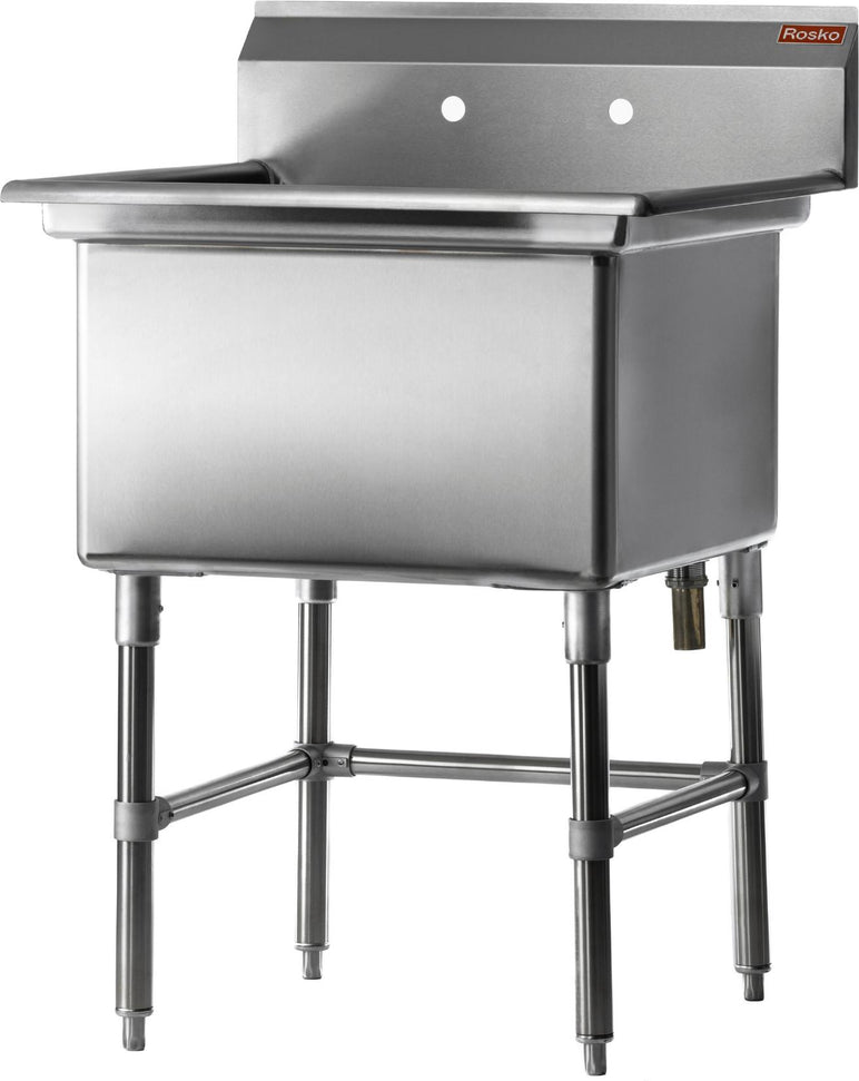 Julien - Rosko 18" x 18" Single-Bowl Sink Stainless Steel - RO-SS-1818 - DISCONTINUED