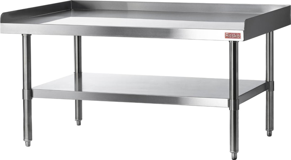 Julien - Rosko 24" x 24" Equipment Stand, Stainless Steel - RO-ES-2424
