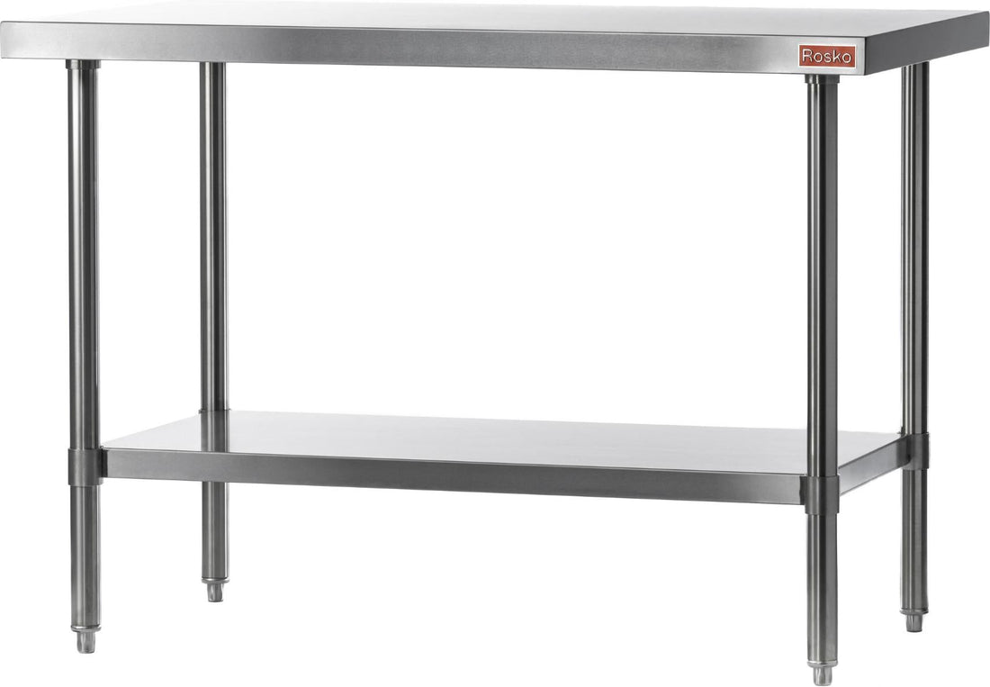 Julien - Rosko 24" x 24" Worktable, Stainless Steel - RO-WT-2424
