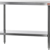 Julien - Rosko 24" x 24" Worktable, Stainless Steel - RO-WT-2424