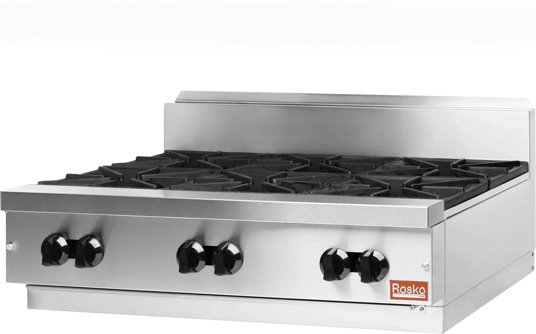 Julien - Rosko 36" Gas Countertop Range 96000 BTU - RO-RCG-36