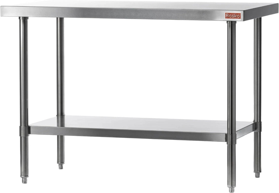 Julien - Rosko 36" x24" Worktable, Stainless Steel - RO-WT-3624