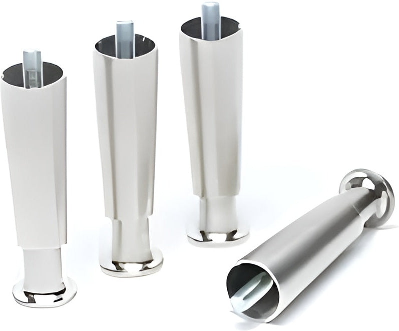 Julien - Rosko 4", Pack of Adjustable Legs for Countertop Equipment - RO-ACC-4LEG
