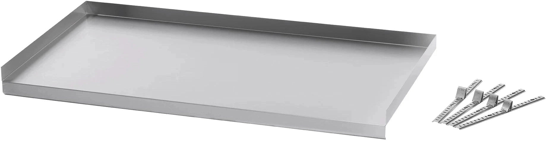 Julien - Rosko 48'' Adjustable Undershelf for Steam Table, Stainless Steel - RO-ACC-STFE-US48