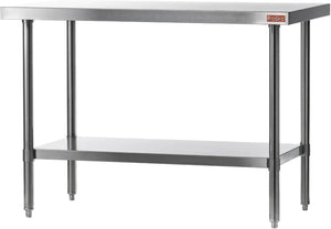 Julien - Rosko 60" x 24" Worktable, Stainless Steel - RO-WT-6024