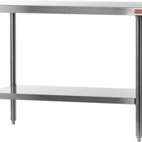 Julien - Rosko 60" x 30" Worktable, Stainless Steel - RO-WT-6030