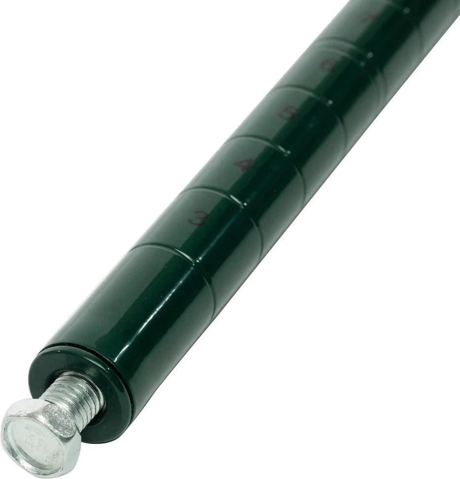 Julien - Rosko 74" Post for Wire Shelving, Green Epoxy - RO-WS-P74-GE