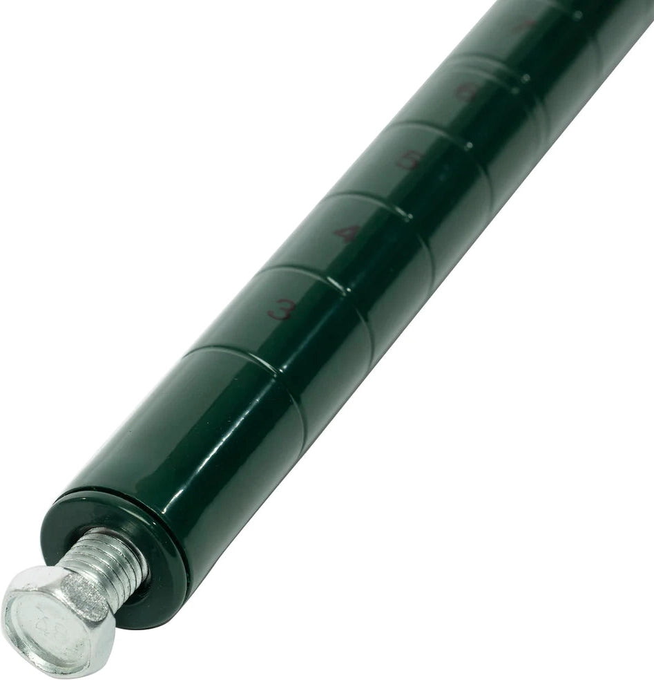 Julien - Rosko 74" Post for Wire Shelving, Green Epoxy - RO-WS-P74-GE