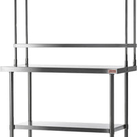 Julien - Rosko 96" x 30" Worktable, Stainless Steel - RO-WT-9630