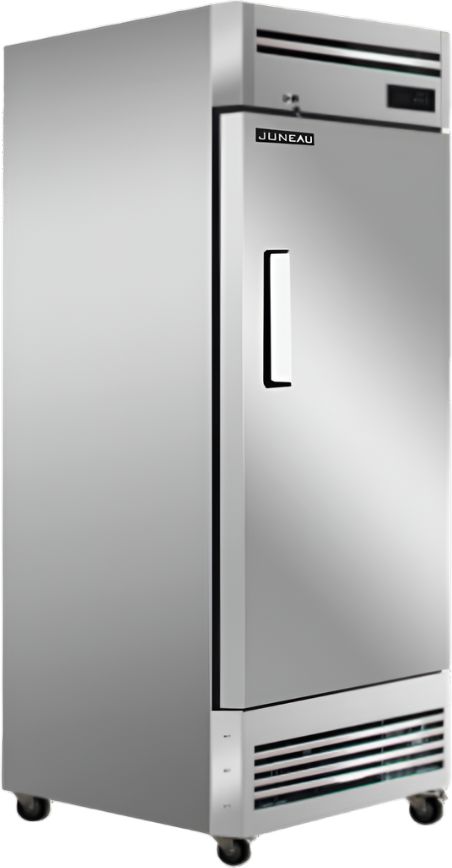Juneau - 27" Stainless Steel Single Door Reach-In Freezer - 58001 - DISCONTINUED