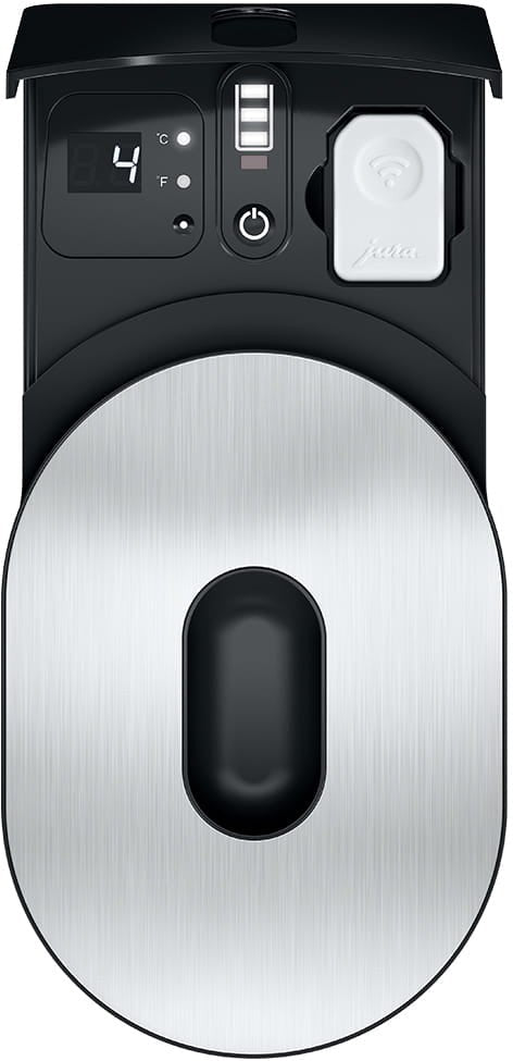 Jura - 0.6 L Black Cool Control Milk Cooler - 24283