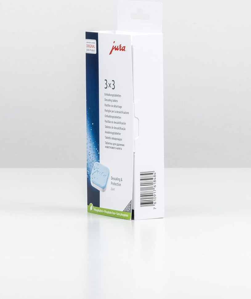 Jura - 2-Phase Descaling Tablets, Pack of 9 Tablets - 61848