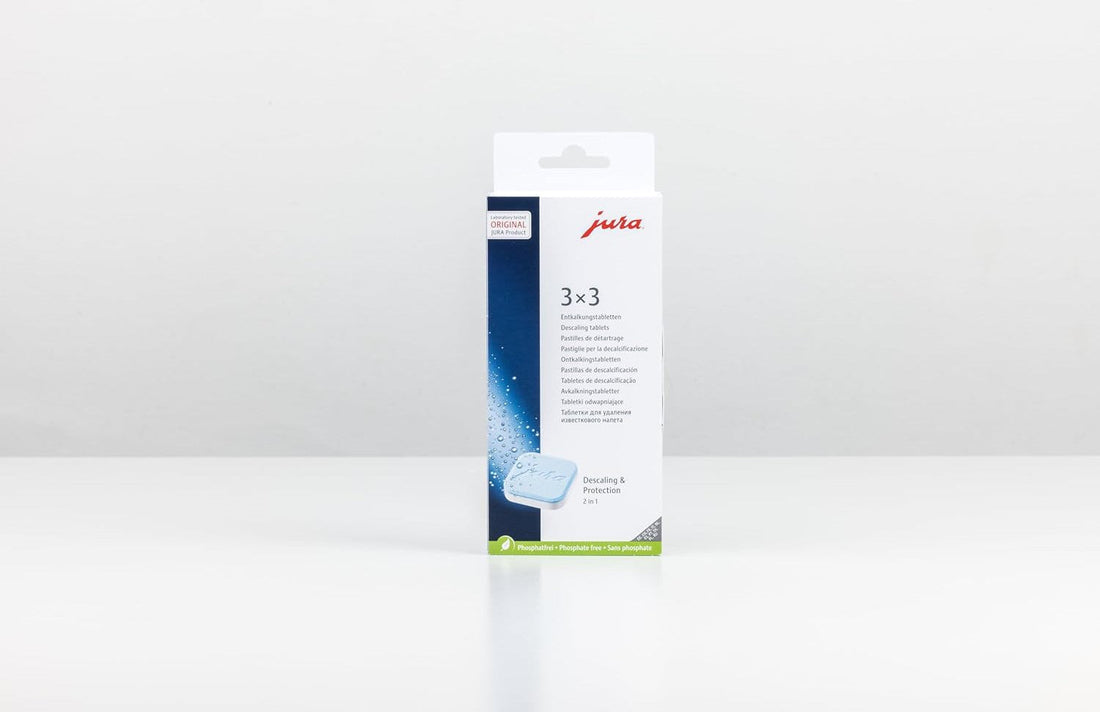 Jura - 2-Phase Descaling Tablets, Pack of 9 Tablets - 61848