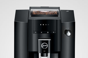Jura - 2X Warranty! E4 Automatic Coffee Machine Piano Black + $40 Gift Card - 15466