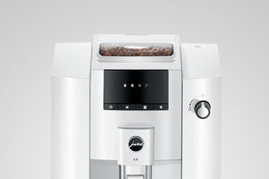 Jura - 2X Warranty! E4 Automatic Coffee Machine Piano White + $40 Gift Card - 15560