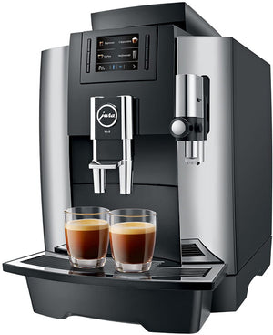 Jura - WE8 Automatic Coffee Machine Chrome with FREE $150 Gift Card - 15145