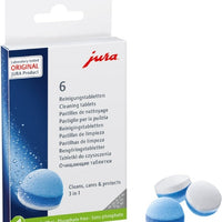 Jura - 3-Phase Cleaning Tablets, Pack of 6 - 24224