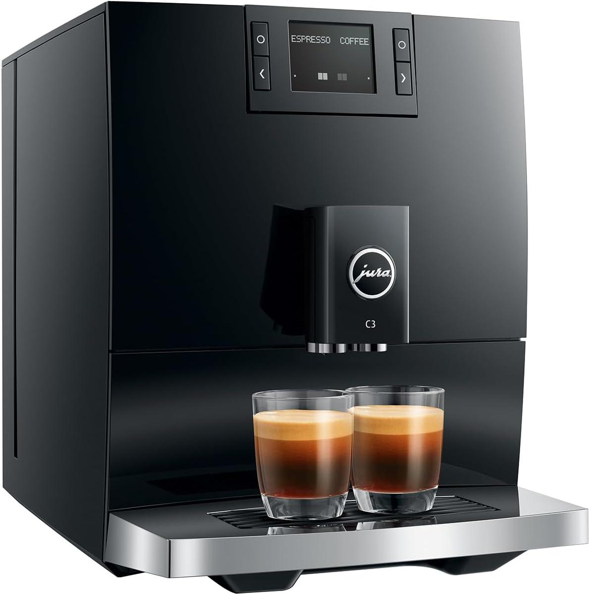Jura - C3 Automatic Coffee Machine Piano Black - 15711