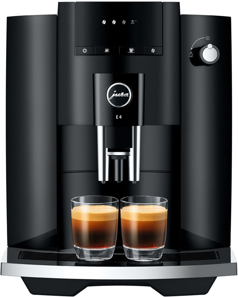 Jura - E4 Automatic Coffee Machine Piano Black - 15466