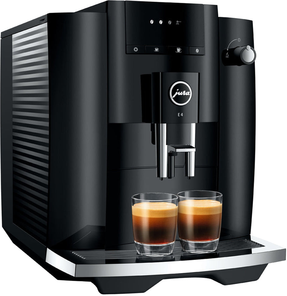 Jura - E4 Automatic Coffee Machine Piano Black - 15466