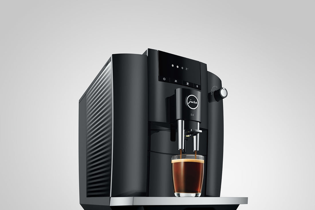 Jura - E4 Automatic Coffee Machine Piano Black - 15466