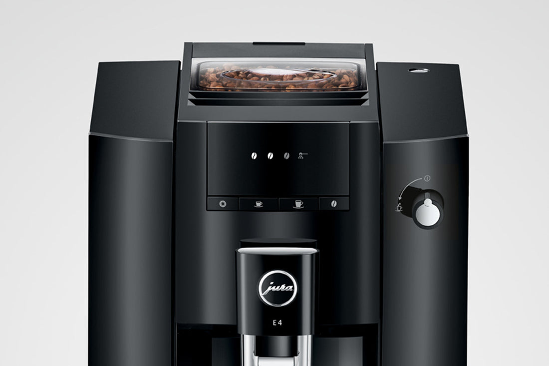 Jura - E4 Automatic Coffee Machine Piano Black - 15466