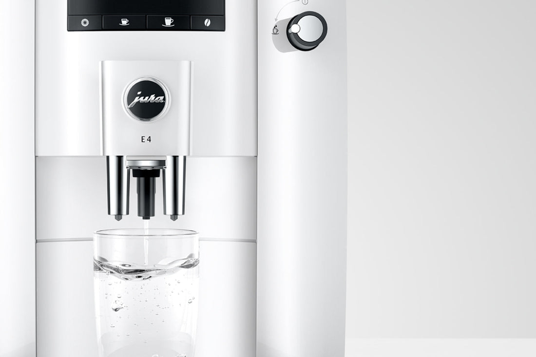 Jura - E4 Automatic Coffee Machine Piano White - 15560