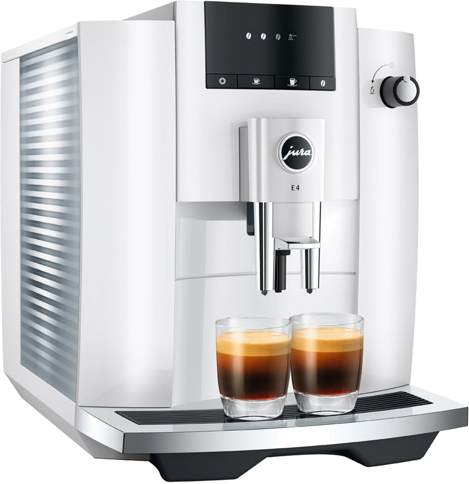 Jura - E4 Automatic Coffee Machine Piano White - 15560 - DISCONTINUED
