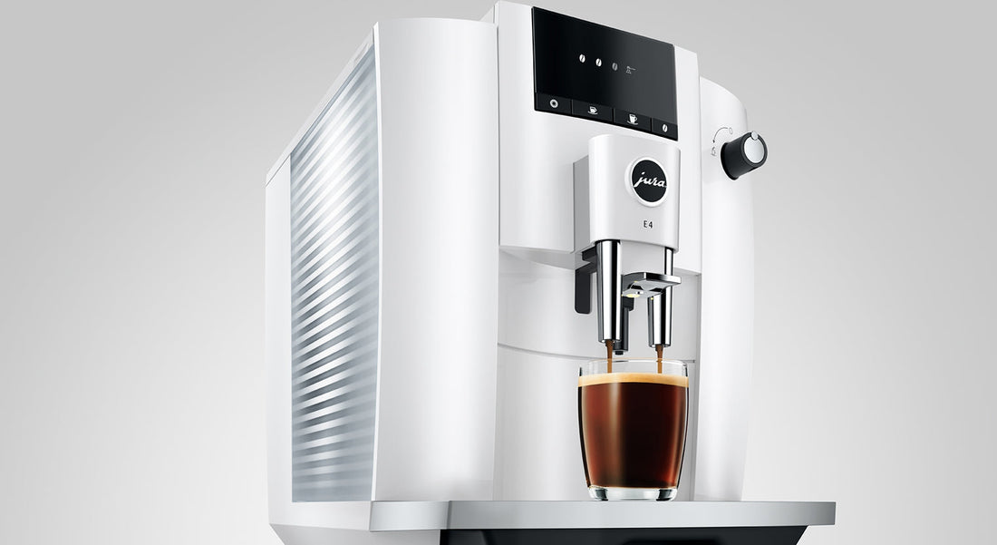 Jura - E4 Automatic Coffee Machine Piano White - 15560 - DISCONTINUED