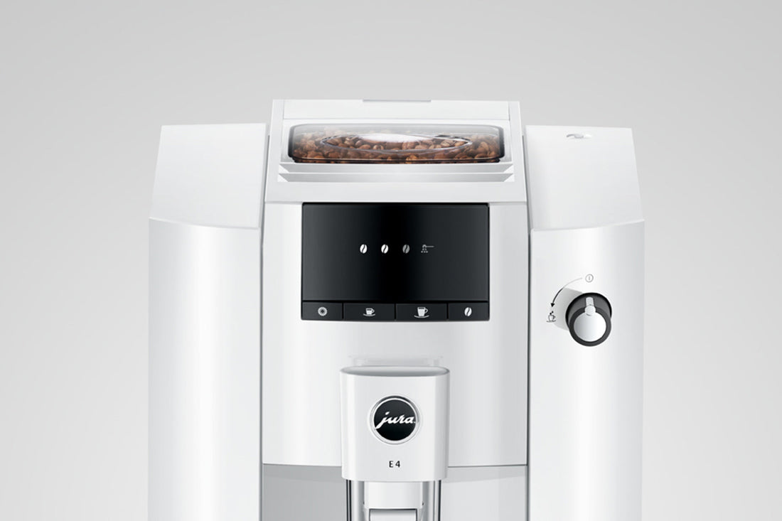 Jura - E4 Automatic Coffee Machine Piano White - 15560 - DISCONTINUED