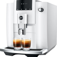 Jura - E4 Automatic Coffee Machine Piano White - 15560