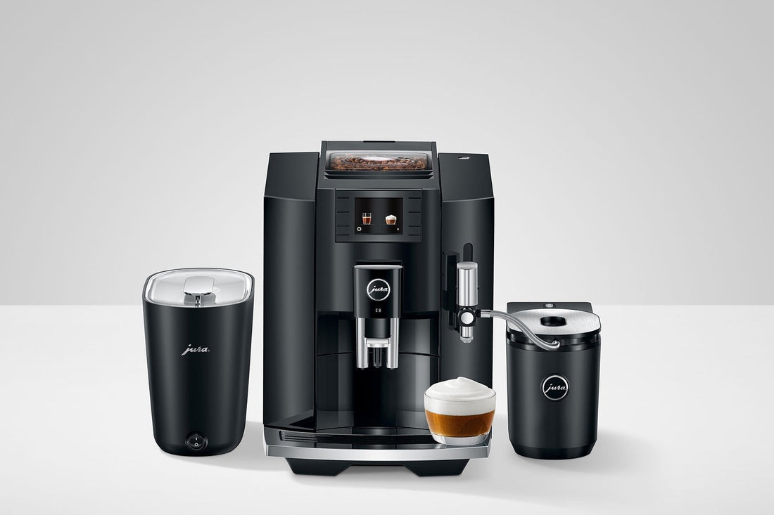 Jura - E8 Automatic Coffee Machine Piano Black - 15648